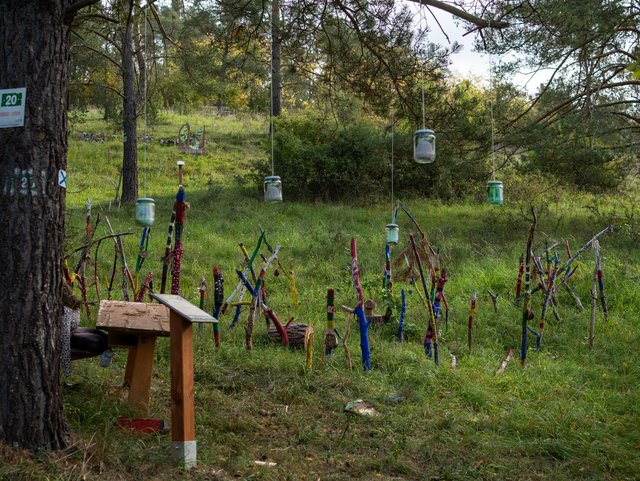 Installationen Naturkunstpfad