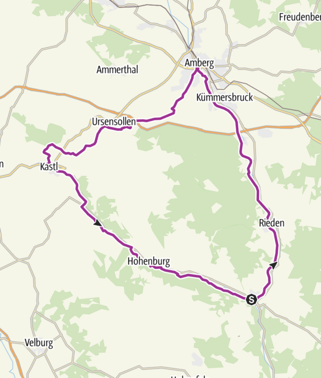 Route Hirschwaldrunde