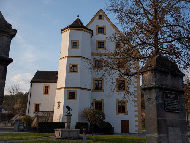 Rathaus Ansicht von Straße